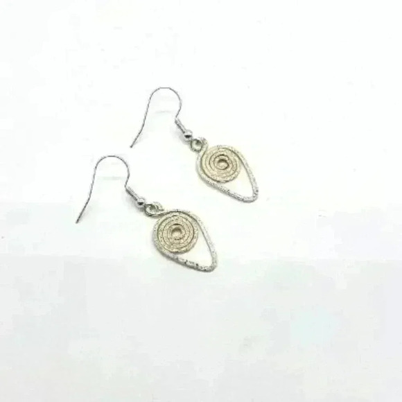 Silver Vortex Earrings - Picture 1 of 1